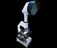 Projectional microscope
